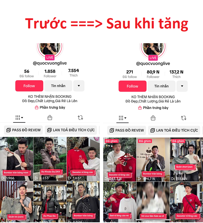 Buff follow TikTok Thúc đẩy doanh số bán hàng hiệu quả