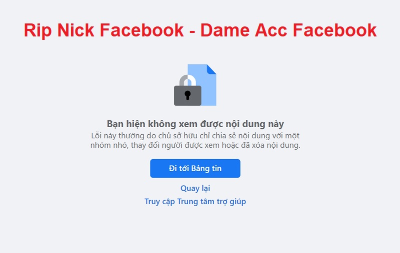 Hack nick Facebook siêu nhanh chỉ với vài thao tác