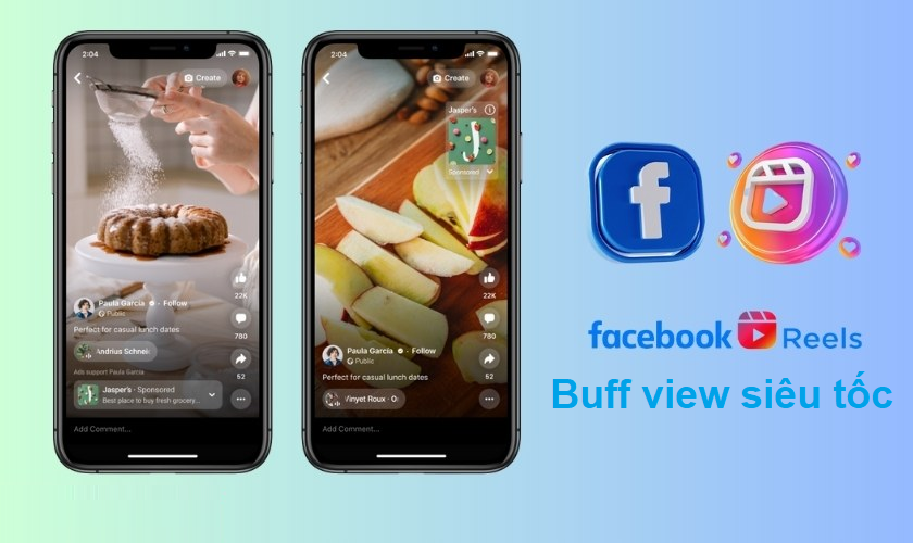 Buff view reels Faceboko an toàn, siêu nhanh